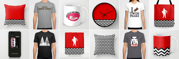 Twin Peaks and David Lynch t-shirts, hoodies, pillows and more