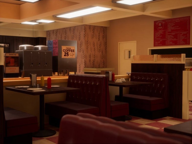 Twin Peaks Virtual Reality VR Experience - RR Diner