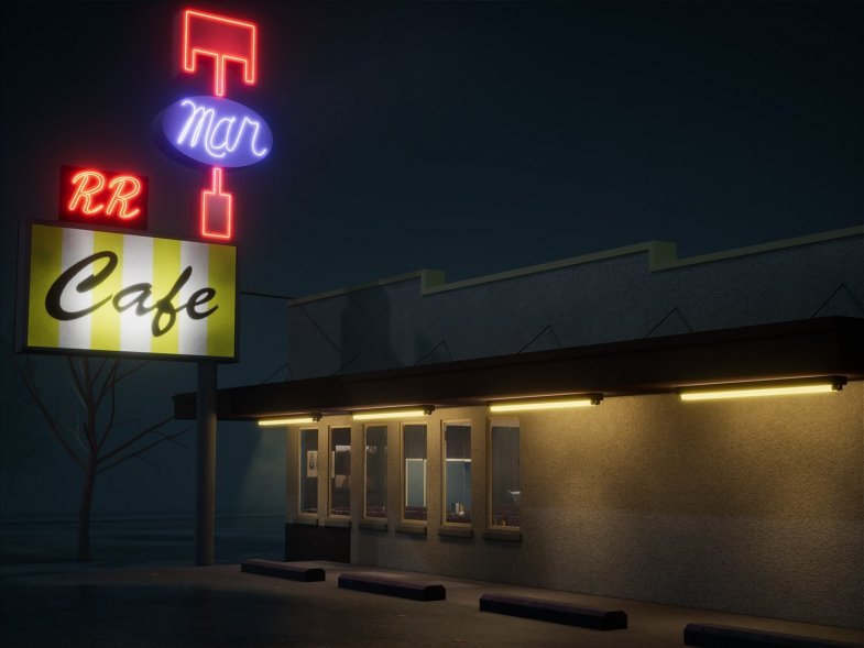 Twin Peaks Virtual Reality VR Experience - RR Diner