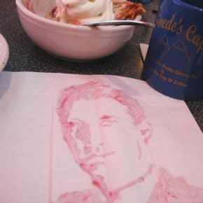 Happy Cherry Pie Day! Dale Cooper Painted With The Double R's Cherry Pie Happy Cherry Pie Day! Dale Cooper Painted With The Double R's Cherry Pie
