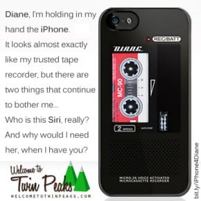 Diane, Dale Cooper's Tape Recorder iPhone 4S Case
