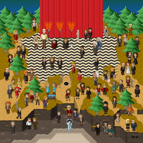 Super Twin Peaks Pixel Art Featuring 76 Characters Super Twin Peaks Pixel Art Featuring 76 Characters