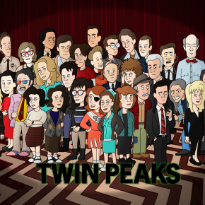 Twin Peaks Cast As Cartoon Characters Twin Peaks Cast As Cartoon Characters