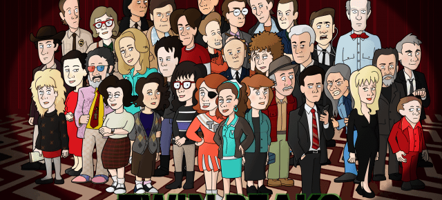 Twin Peaks Cast As Cartoon Characters