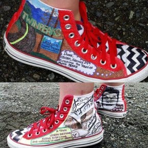 Custom Twin Peaks Converse All Stars Custom Twin Peaks Converse All Stars