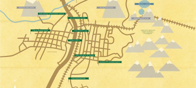 Twin Peaks Maps
