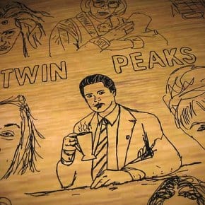 Twin Peaks Table At Film Theatre In Belfast Twin Peaks Table At Film Theatre In Belfast