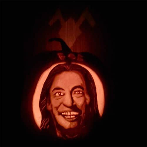 Killer BOB Halloween pumpkin. By Emmanuel Mauleón