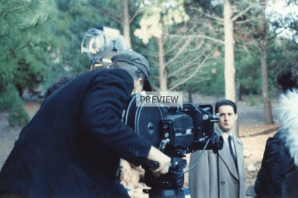 David Lynch and Kyle MacLachlan by James Marshall