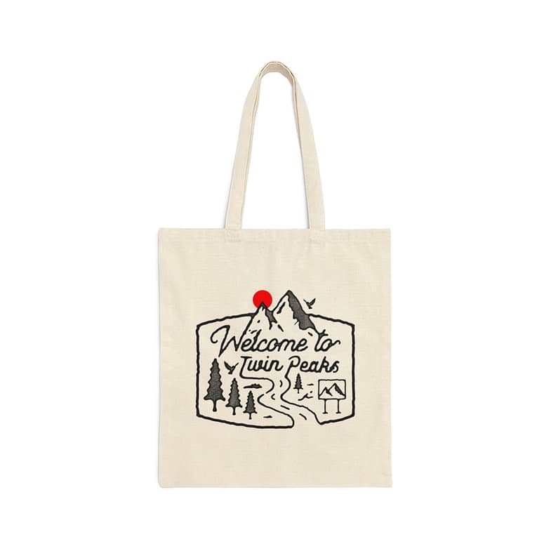 Welcome to Twin Peaks Tote Bag