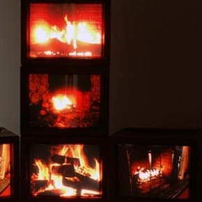 Fire (Walk With Me) video installation