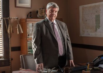 Brent Briscoe as Detective Macklay in Twin Peaks Season 3