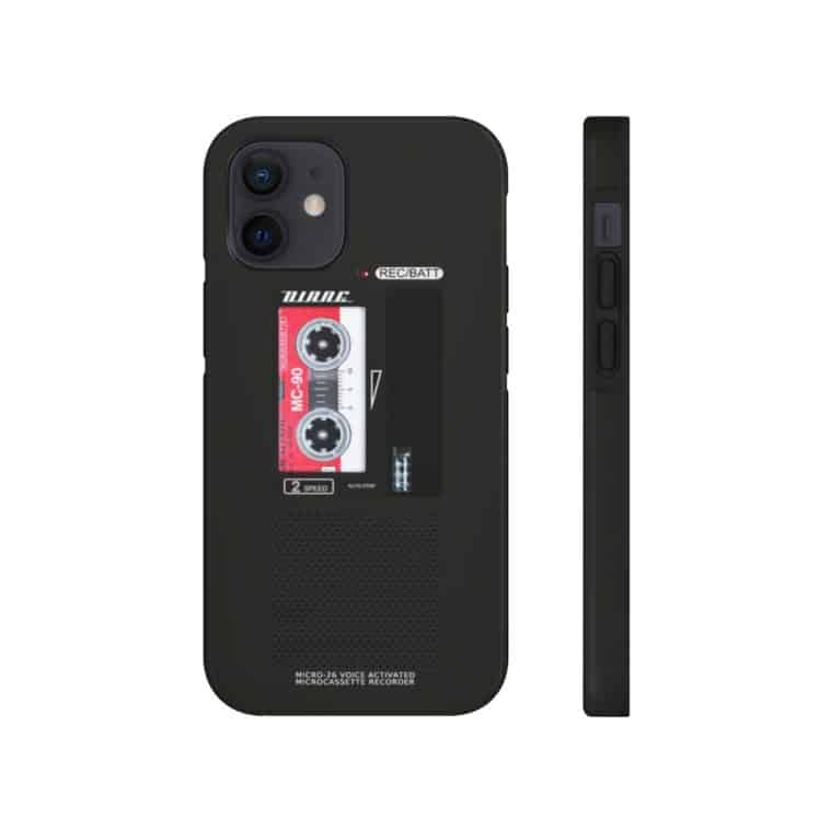 Diane Tape Recorder iPhone Case