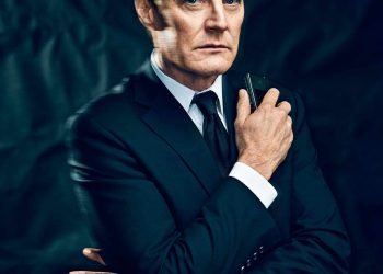 Kyle MacLachlan as Special Agent Dale Cooper for Entertainment Weekly