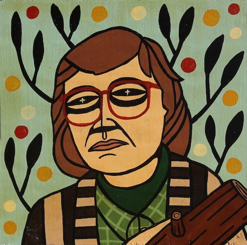 Log Lady by Mike Egan