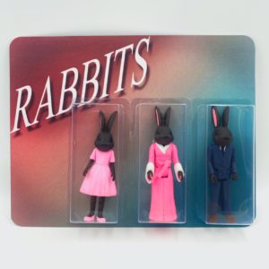 Rabbits (3 Figure Pack) By Yoyodyne Toy Division
