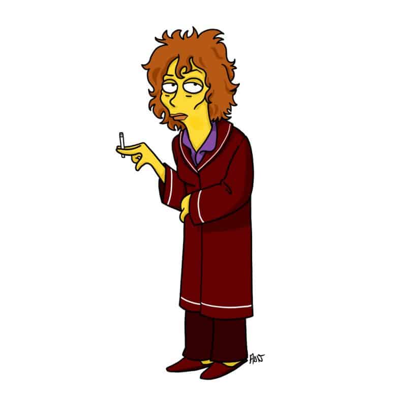 Sarah Palmer Simpsonized by ADN