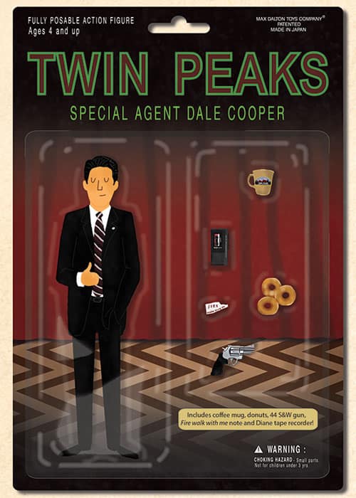 Special Agent Dale Cooper Action Figure - Max Dalton