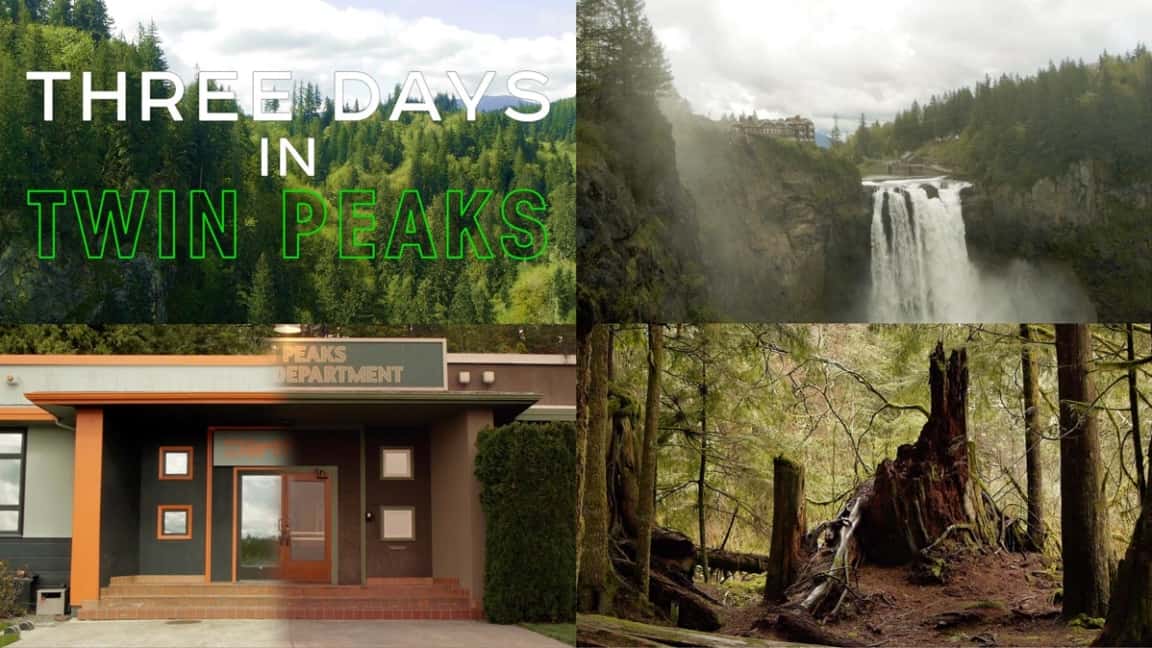 Three Days In Twin Peaks Collage
