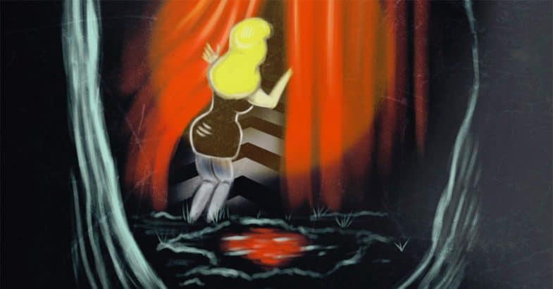 Alice in Wonderland versus Twin Peaks