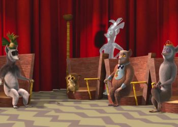 Twin Peaks Red Room reference in All Hail King Julien (Dreamworks/Netflix)