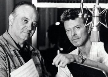 Angelo Badalamenti and David Bowie