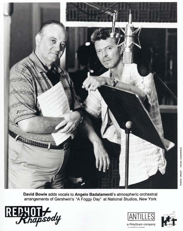 Angelo Badalamenti and David Bowie