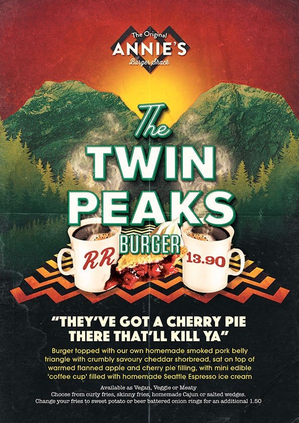 Annie's Burger Shack Twin Peaks Burger