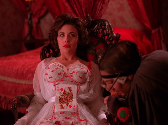 Audrey Horne in One-Eyed Jacks: Queen of Diamonds