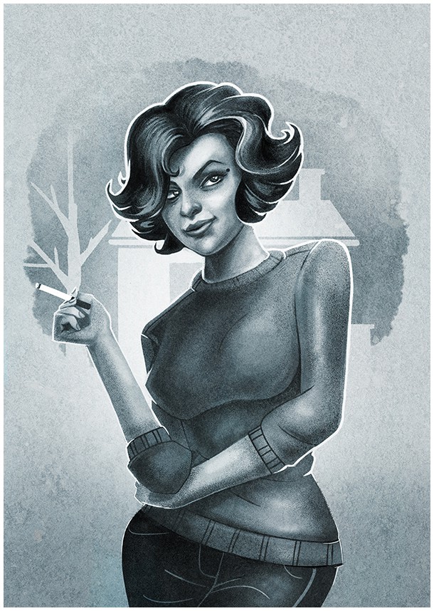 Twin Peaks Tribute by Muti: Audrey Horne