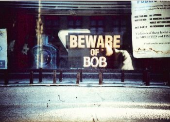 Beware Of Bob Sign, Chicago