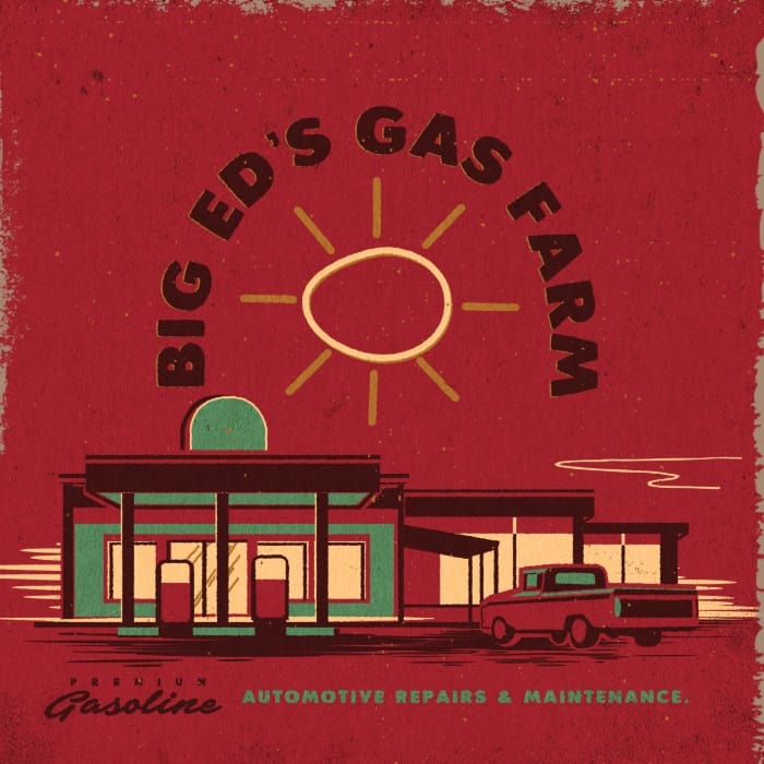 Big Ed's Gas Farm matchbook