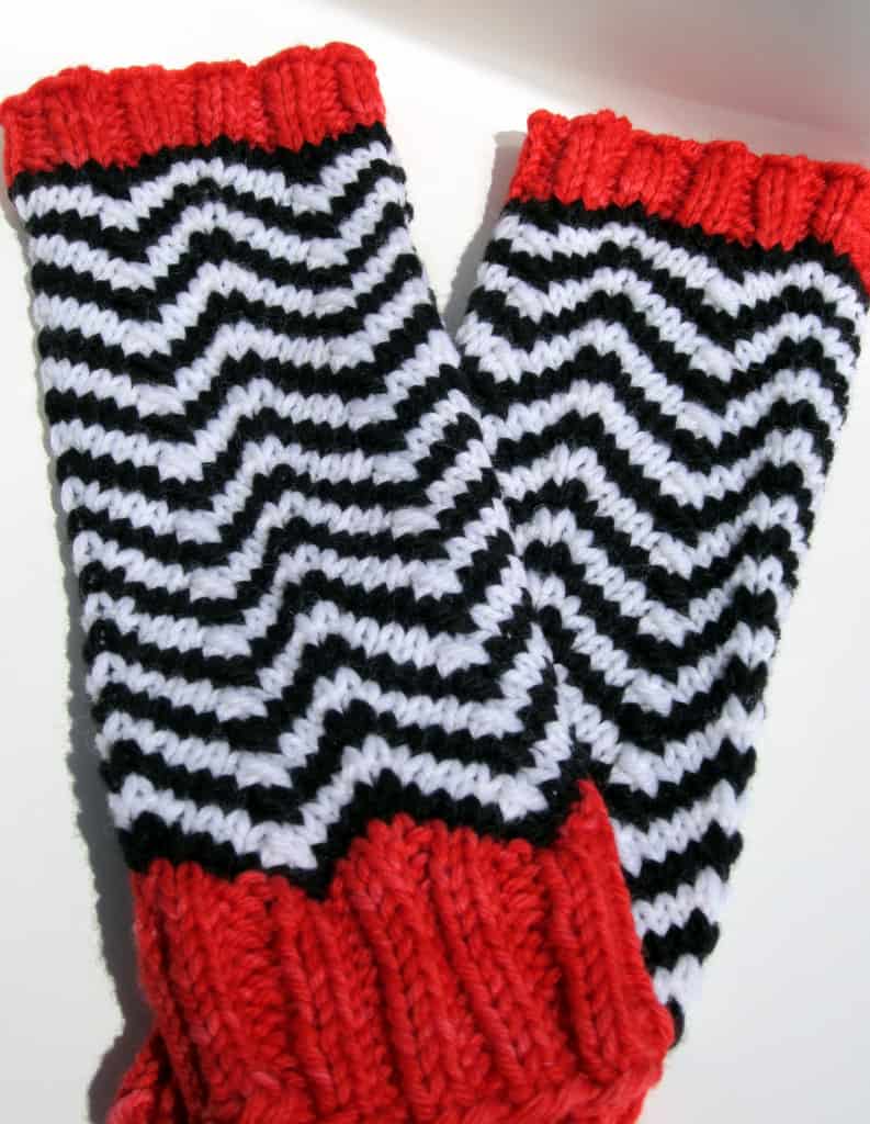 Black Lodge Mitts Knitting Pattern To Make Your Own Or Cheat And Buy