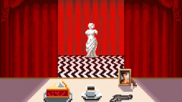 Black Lodge pixel art
