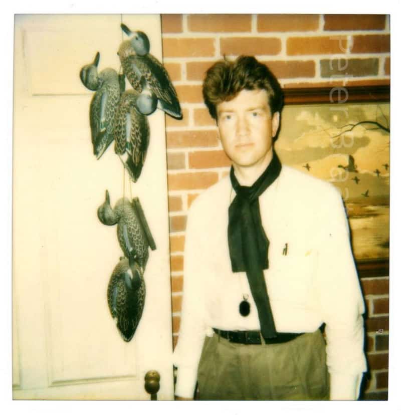 David Lynch and a lot of ducks