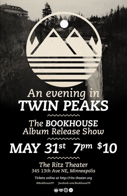 An evening in Twin Peaks with Bookhouse