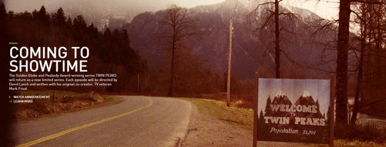 Twin Peaks coming to Showtime (in 2017?)