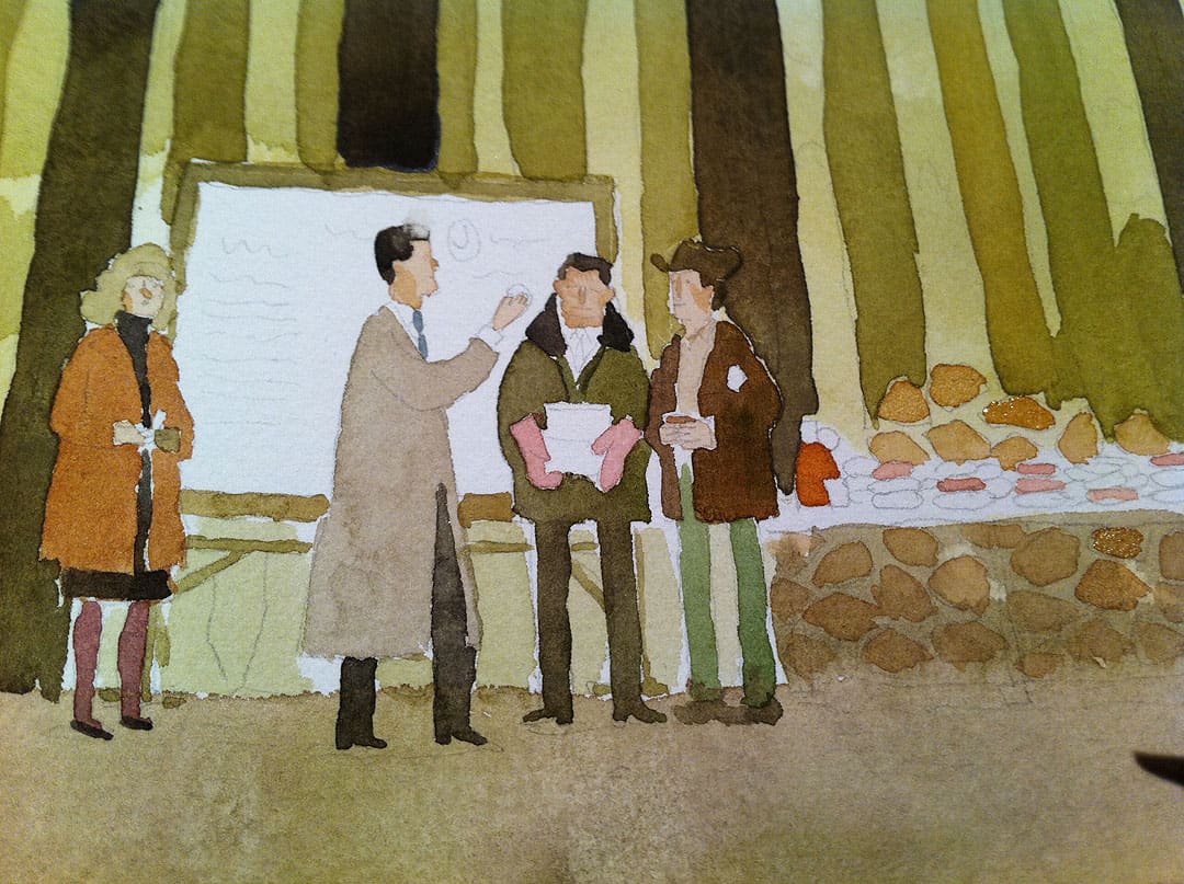 Concentrating on the J's - Lucy, Dale, Hawk and Harry