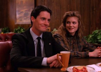 Dale Cooper and Annie Blackburn at the Double R Diner