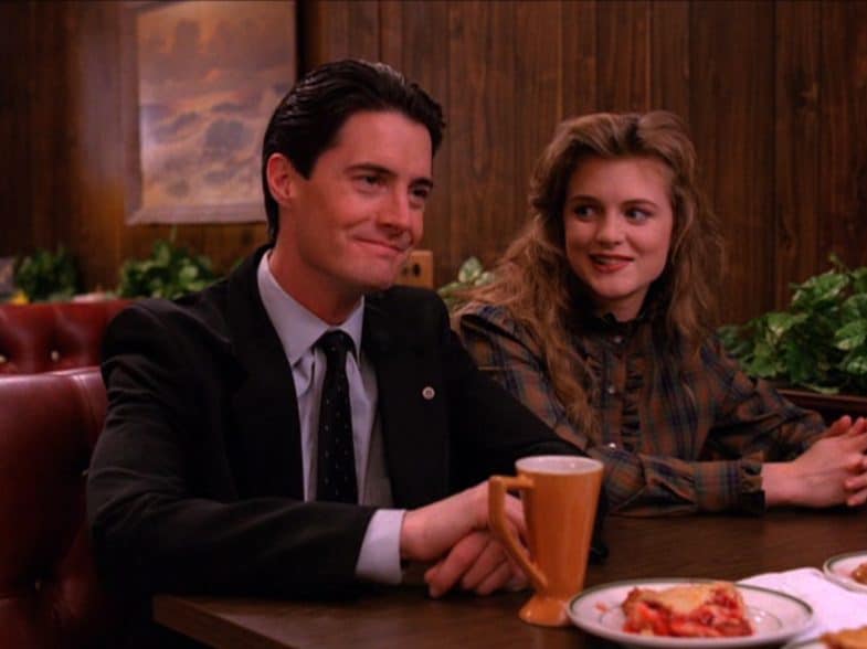 Dale Cooper and Annie Blackburn at the Double R Diner