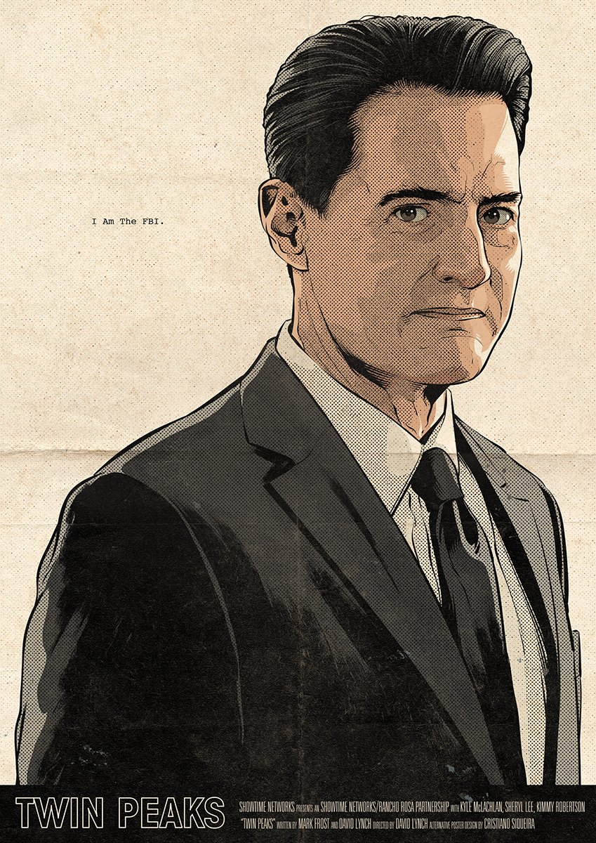 Twin Peaks Part 15 poster (Andy Brennan) by Cristiano Siqueira