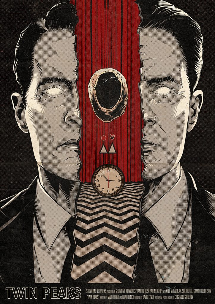 gryde Rød dato Megalopolis One Glorious Poster For Each Part Of The New Twin Peaks