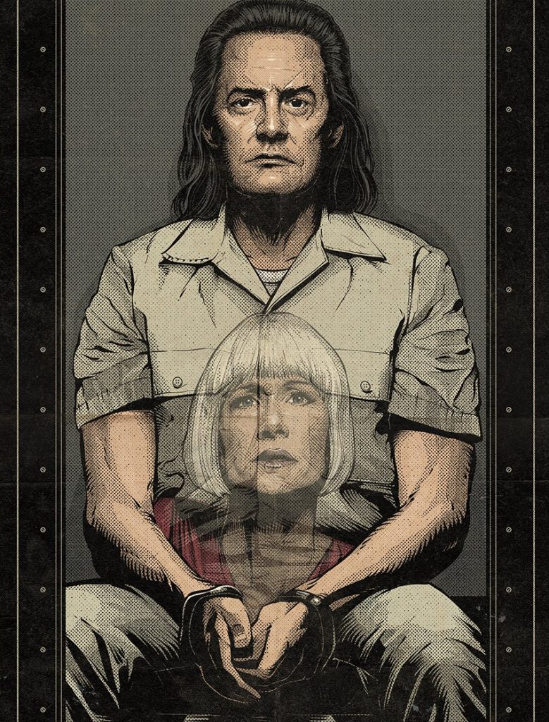 Twin Peaks Part 7 poster by Cristiano Siqueira