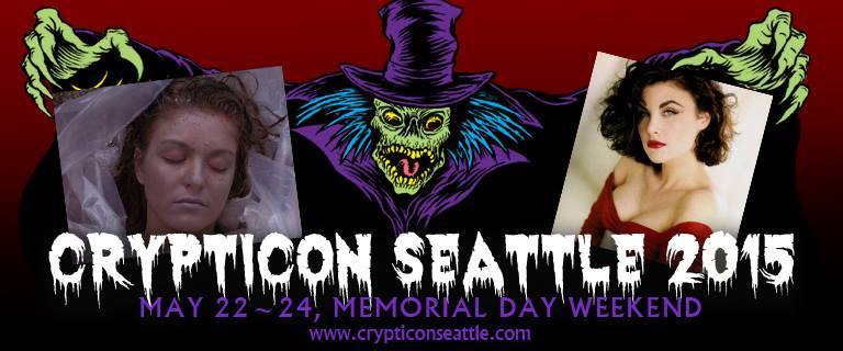 Sheryl Lee and Sherilyn Fenn at Crypticon Seattle 2015