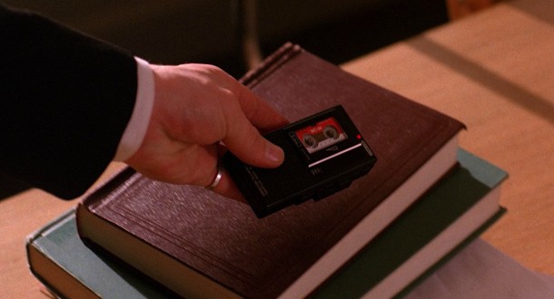 Dale Cooper's voice-activated tape recorder, available as a phone case for iPhone and Samsung