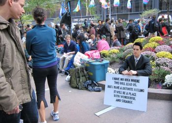 Dale Cooper at Occupy Wall Street