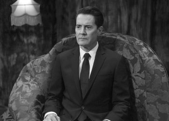 Dale Cooper in the opening scene of Twin Peaks: The Return