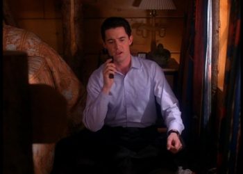 Dale Cooper talking to Diane