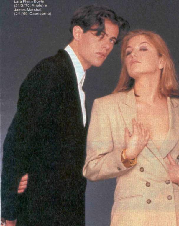 Dana Ashbrook and Sheryl Lee