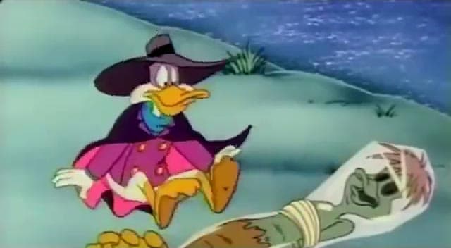 Darkwing Duck Twin Peaks parody: wrapped in plastic